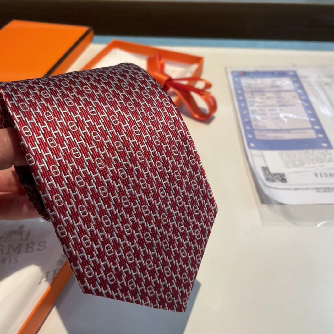 Bold 602 Hermes Necktie For Men - Image 4