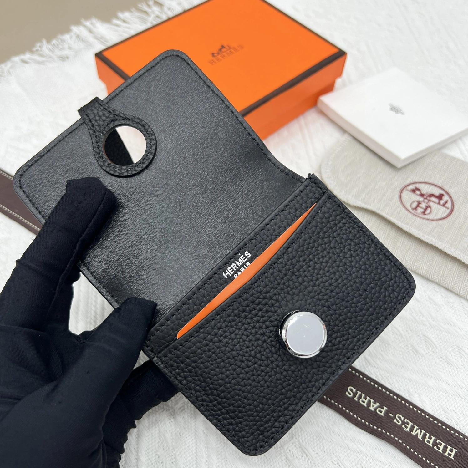 Breathable 3793 Hermes AAA Quality Wallets - Image 6
