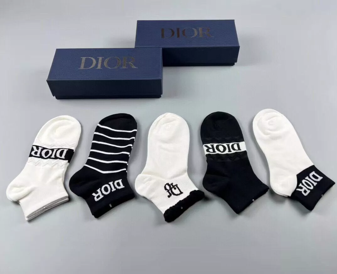 Breathable 6564 Christian Dior Socks For Women