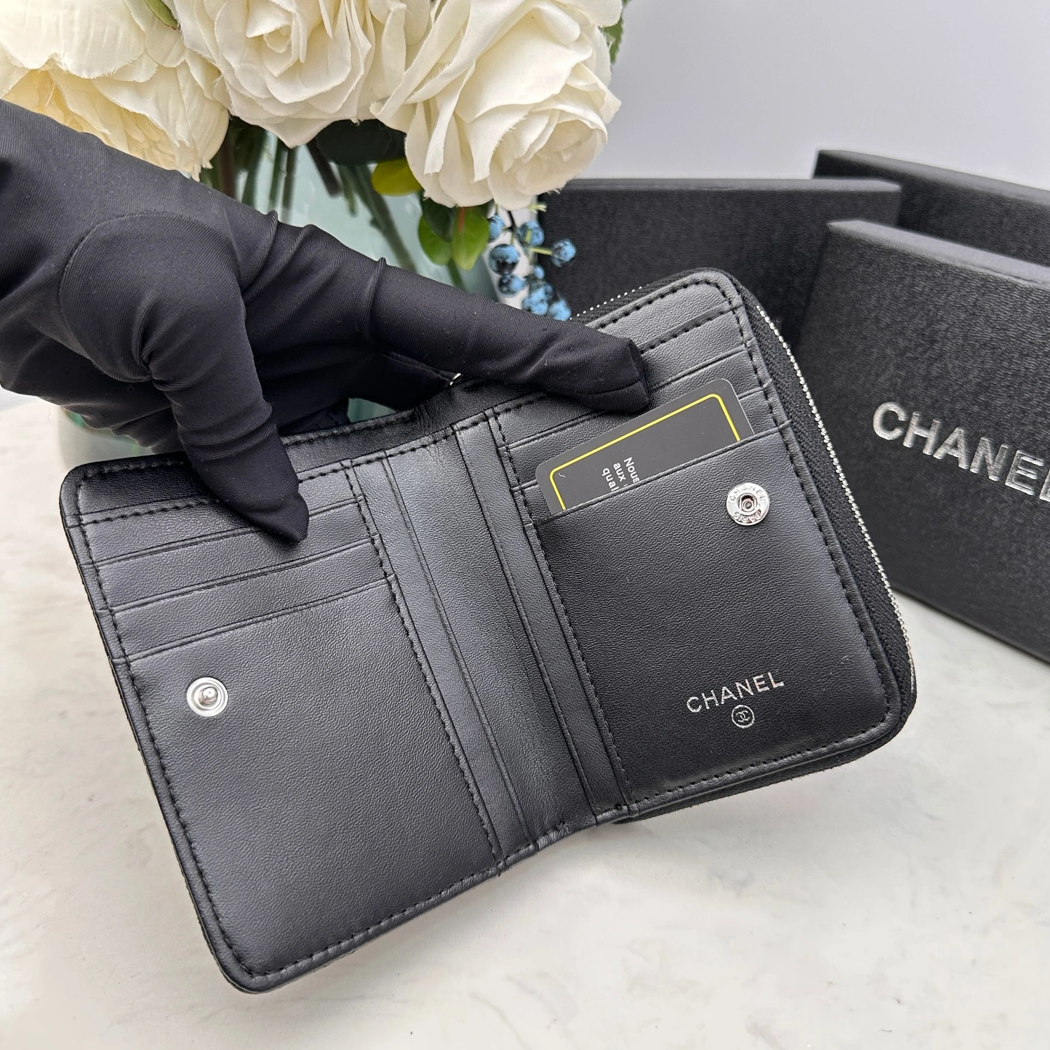 Chanel AAA Quality Wallets For Women Breathable 8771 - Image 6