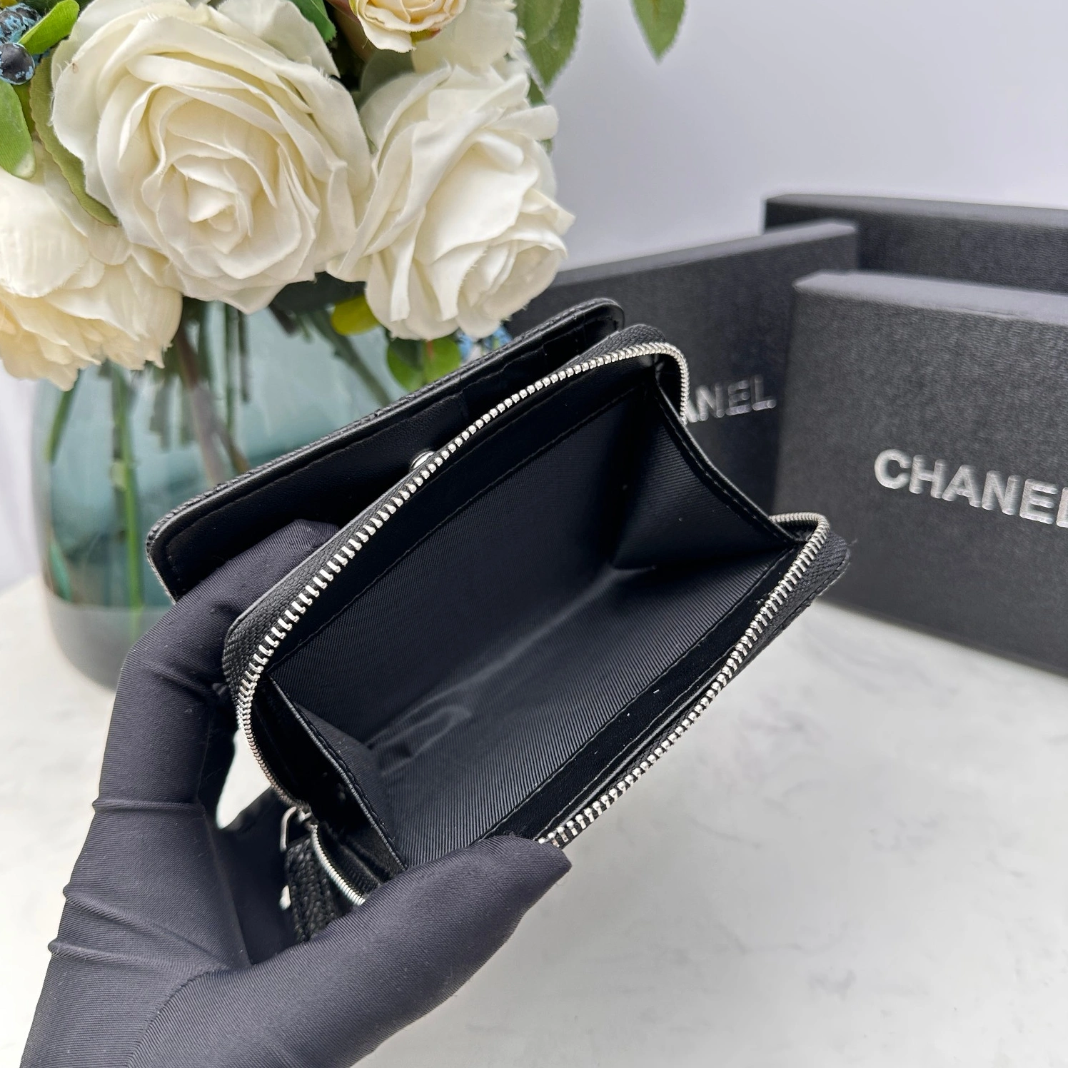Chanel AAA Quality Wallets For Women Breathable 8771 - Image 7