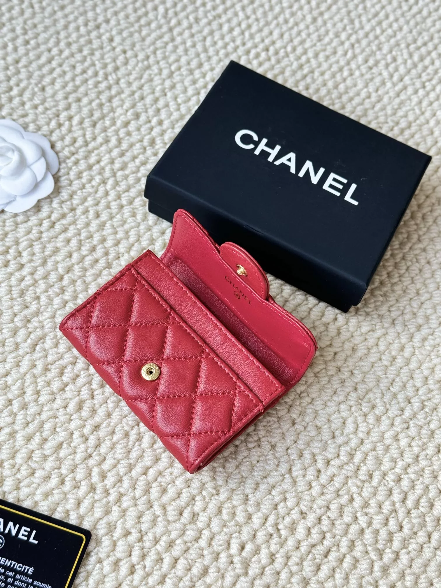 Chanel Card Case Cozy 2791 - Image 6