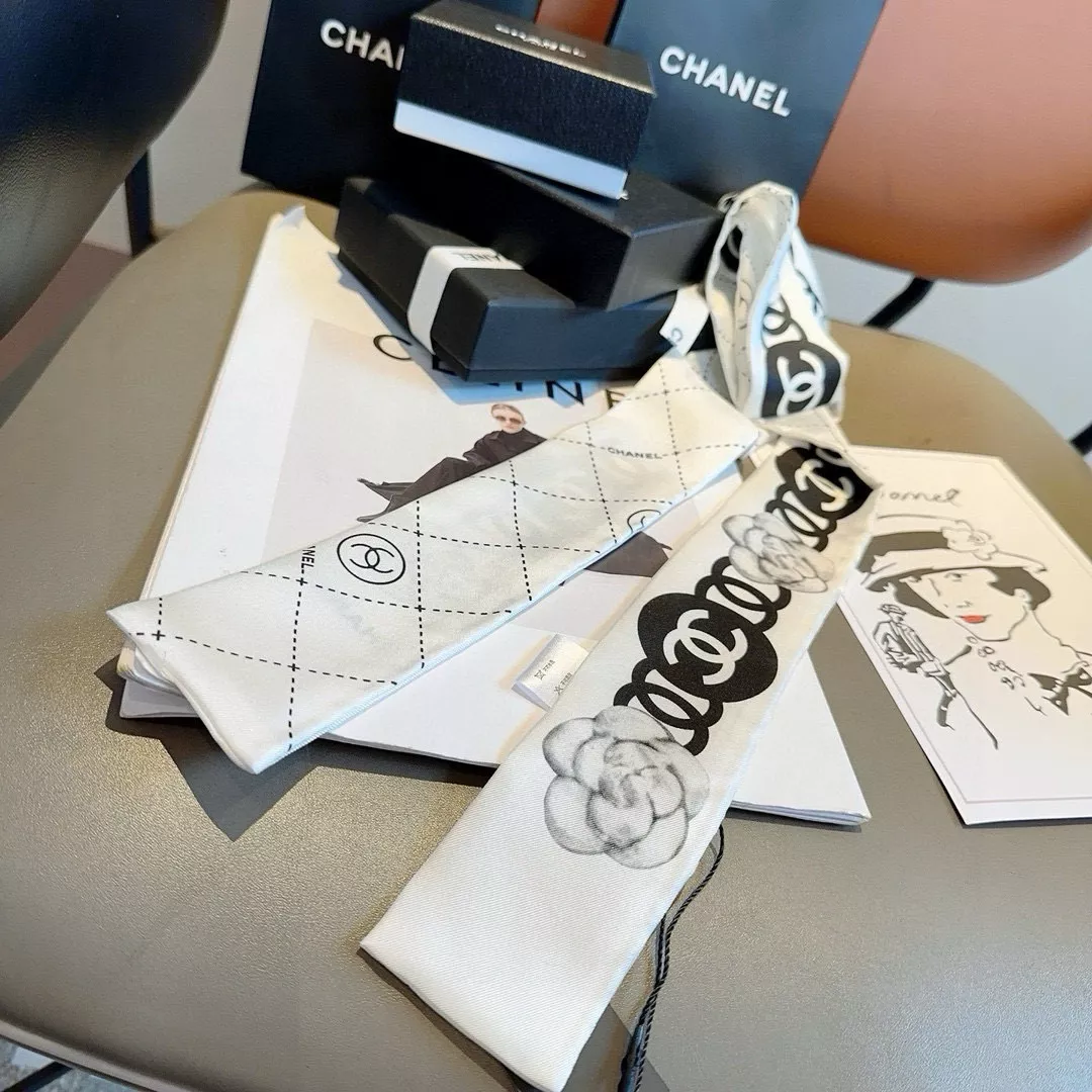 Chanel Silk Scarf Bright 225