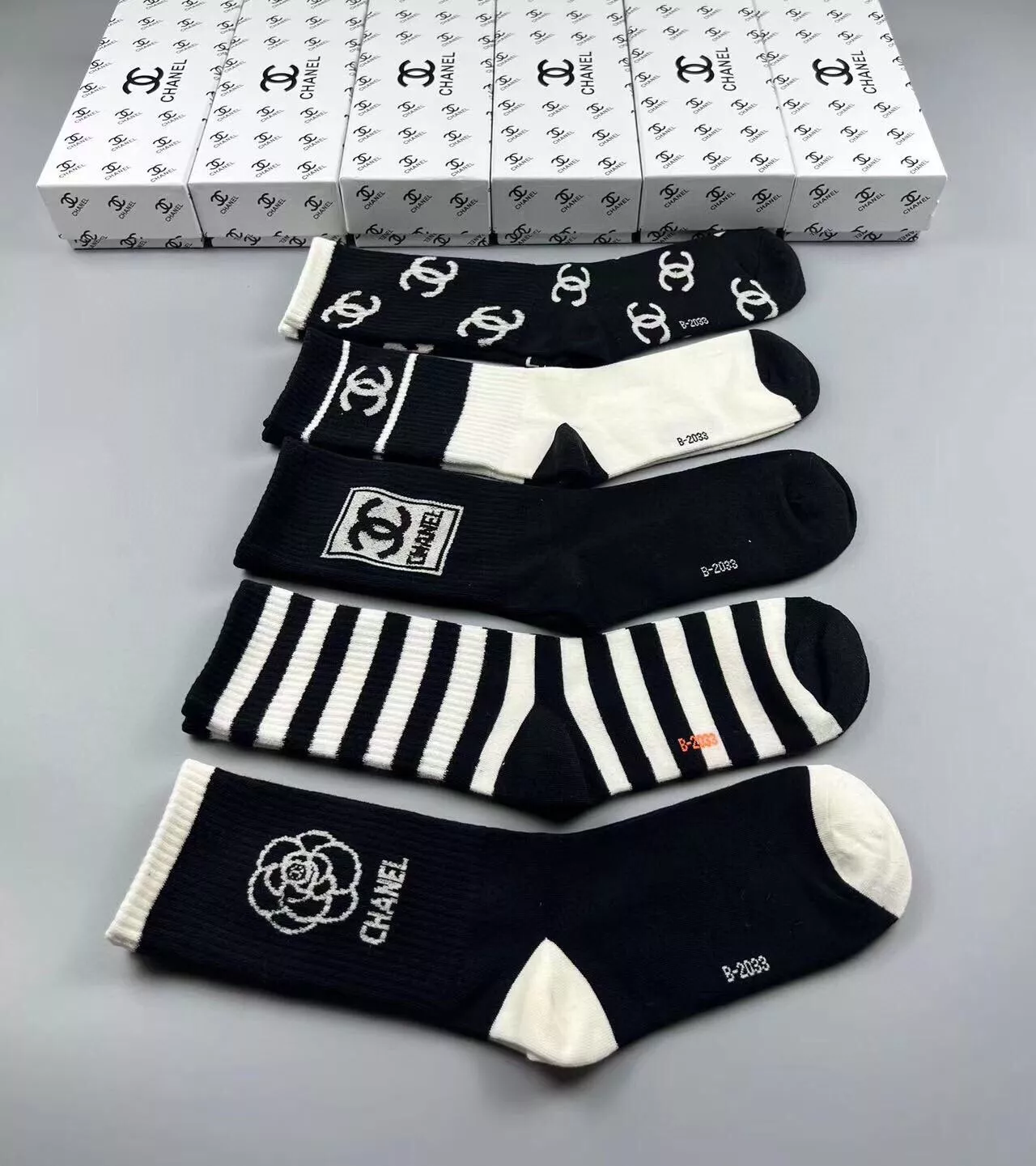Chanel Socks For Women Lightweight 3418 - Image 6
