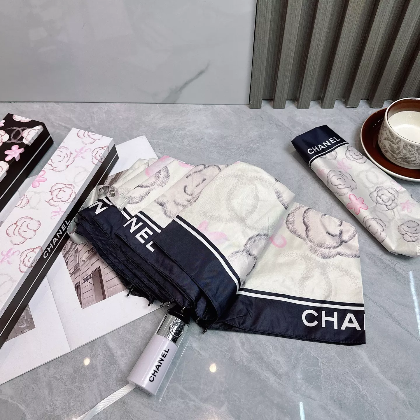 Chanel Umbrellas HighQuality 7494 - Image 4