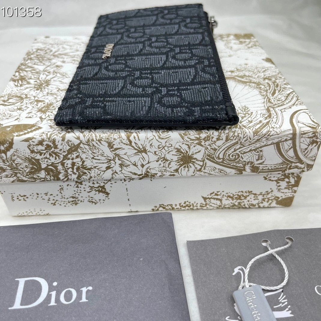 Christian Dior AAA Quality Card Case For Unisex GoodFit 699 - Image 4