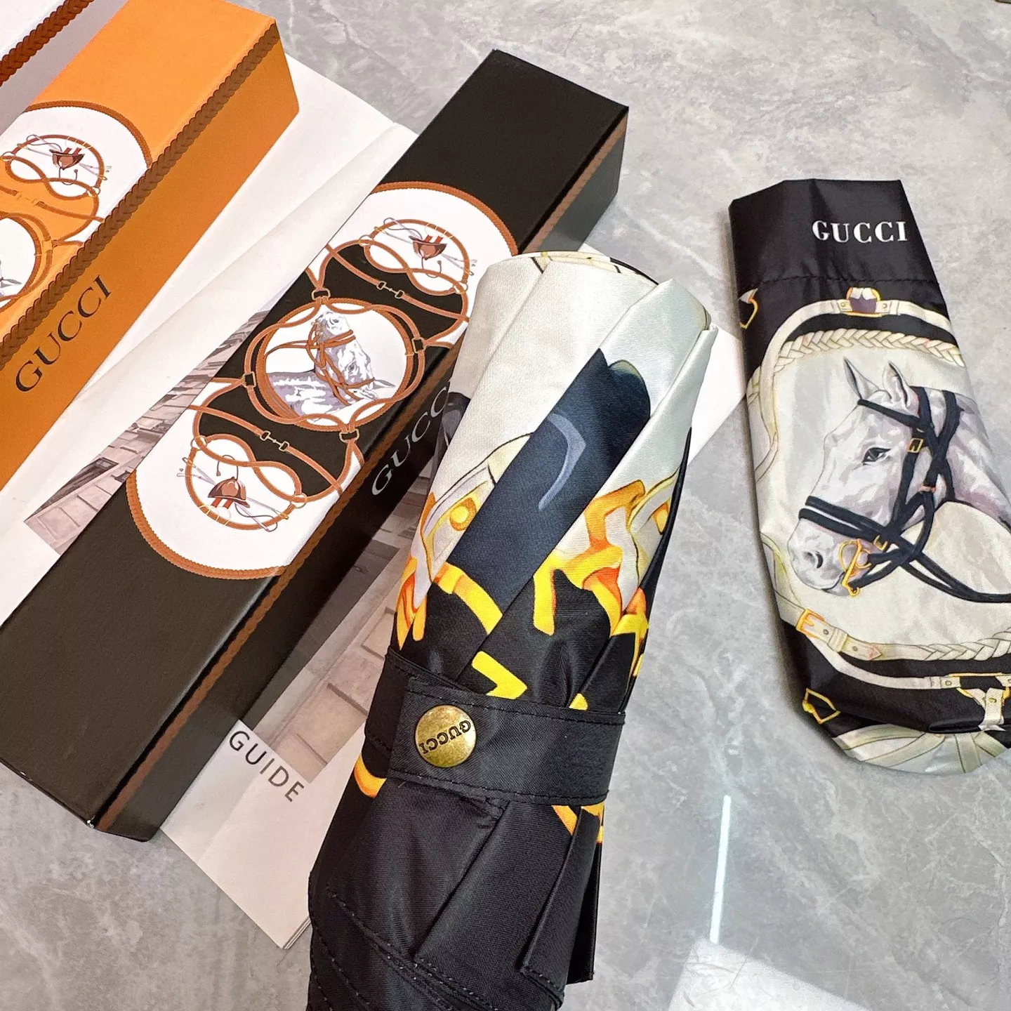 Compact 208 Hermes Umbrellas - Image 8