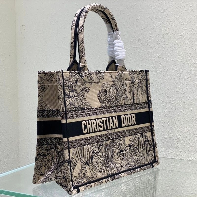 Dior Book Tote In Toile De Jouy Voyage Motif Canvas Beige SportInspired 6458 - Image 3