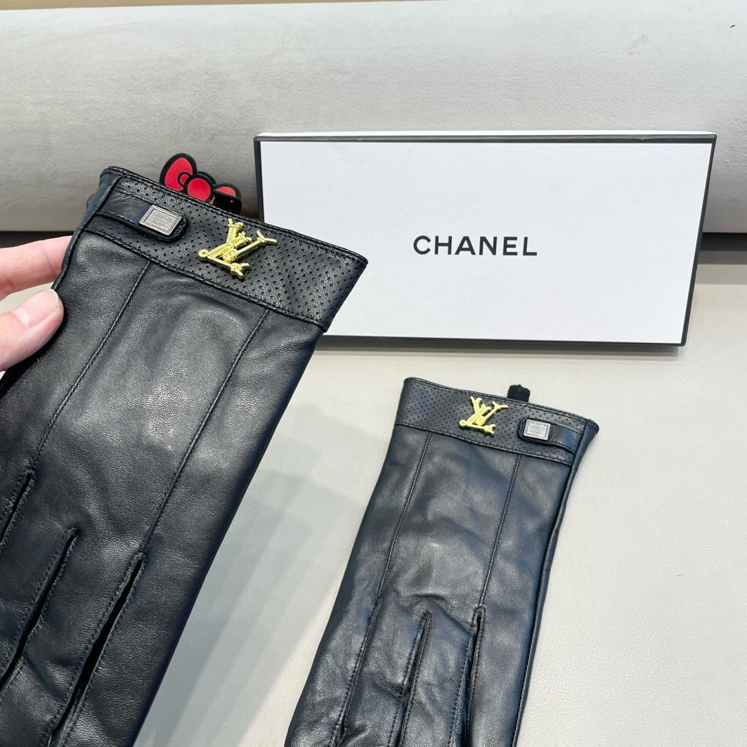 Durable 6230 Louis Vuitton LV Gloves For Men - Image 3