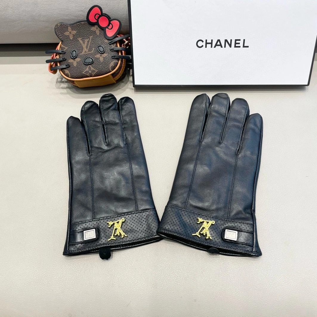 Durable 6230 Louis Vuitton LV Gloves For Men - Image 7