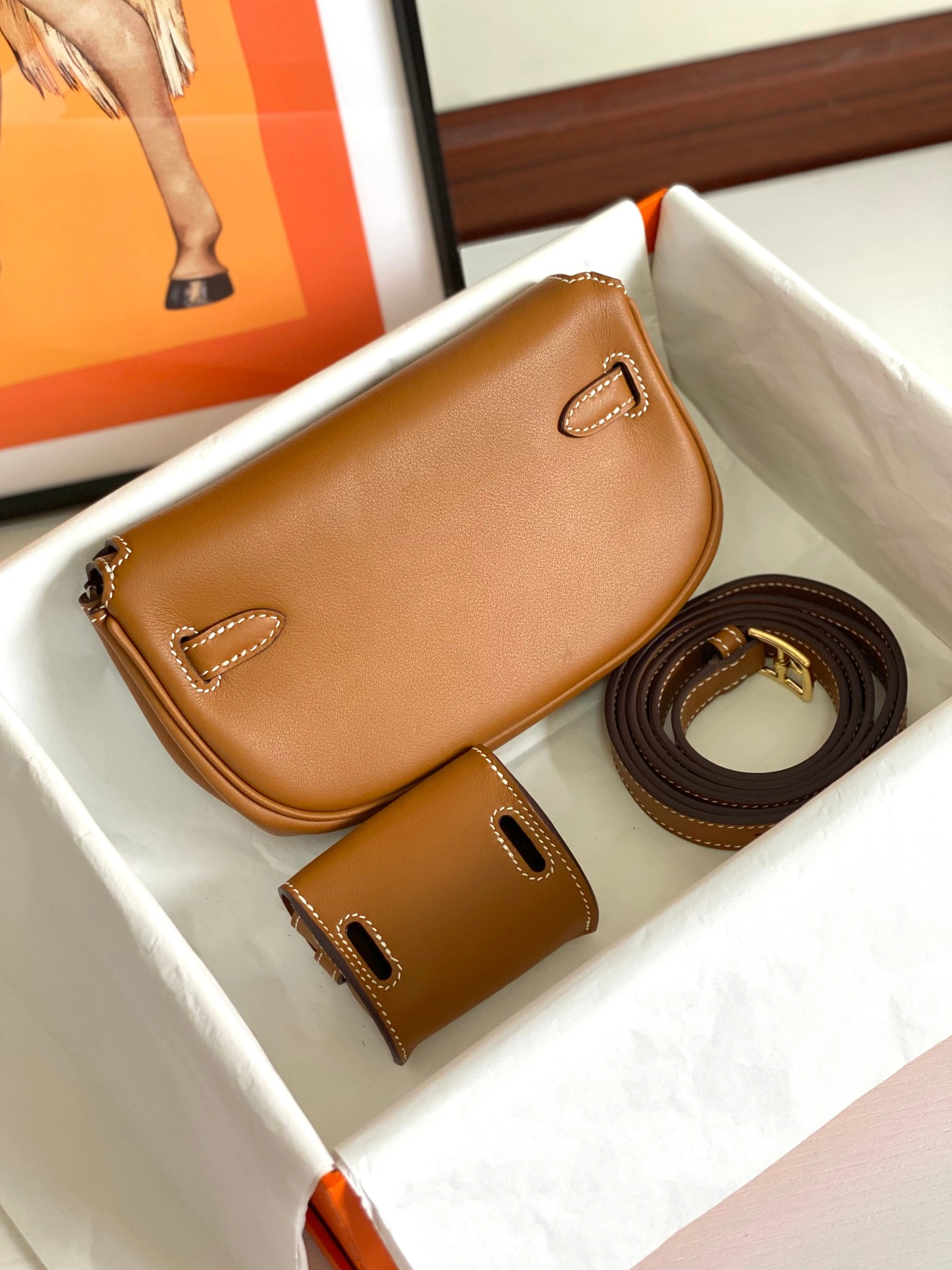 EasyMatch 8461 Hermes AAA Quality Belt Bags For Women