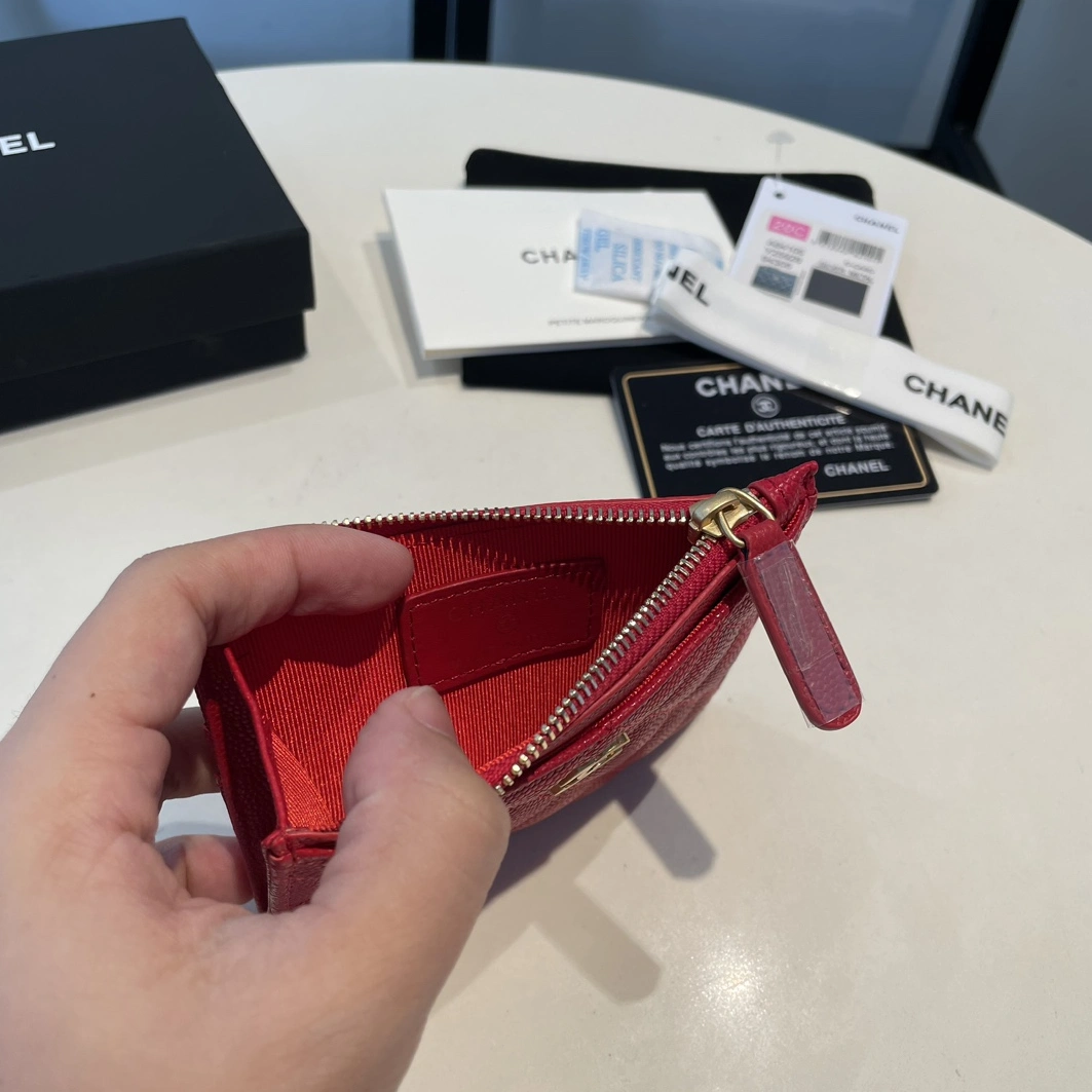 Flexible 8032 Chanel AAA Quality Card Case For Women - Image 6