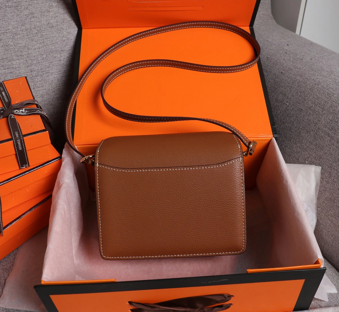 Hermes AAA Quality Messenger Bags For Women Timeless 1888 - Image 3