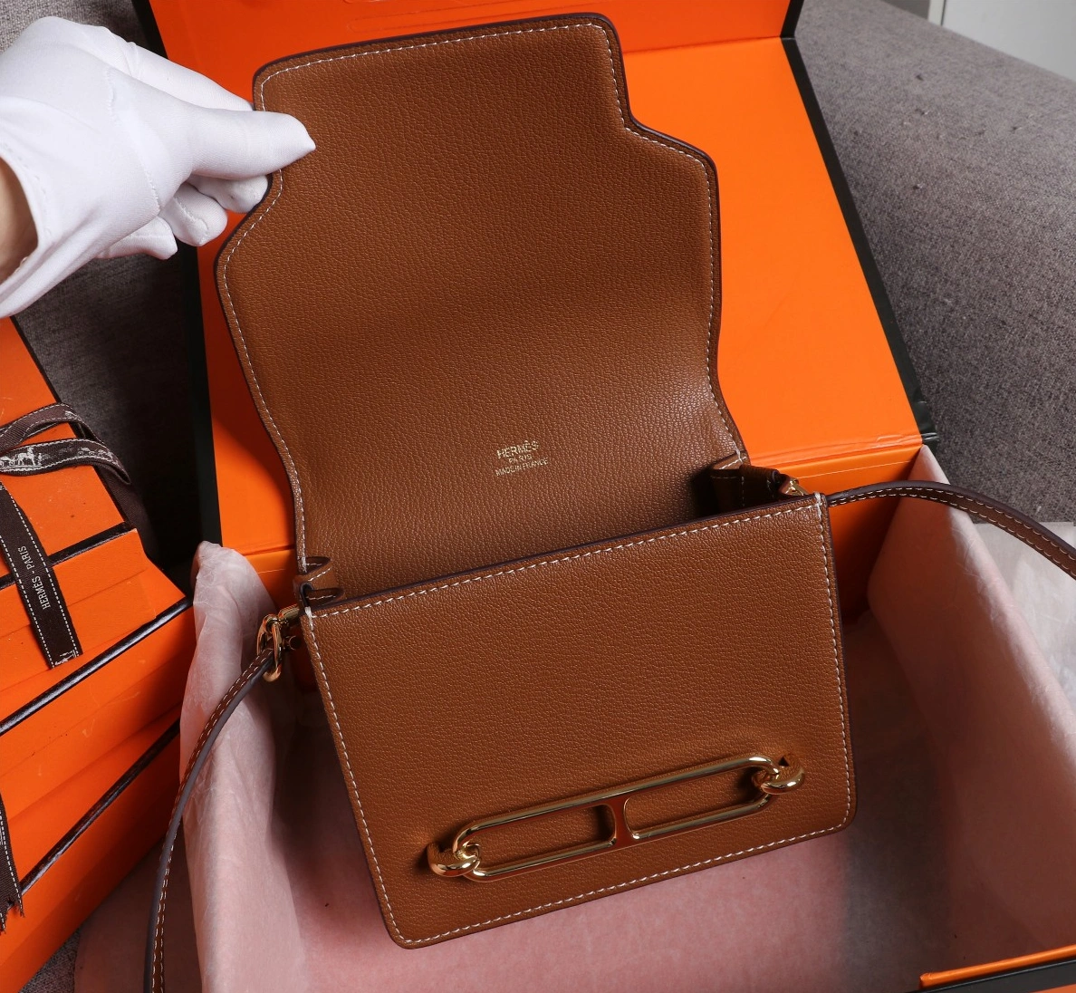 Hermes AAA Quality Messenger Bags For Women Timeless 1888 - Image 8