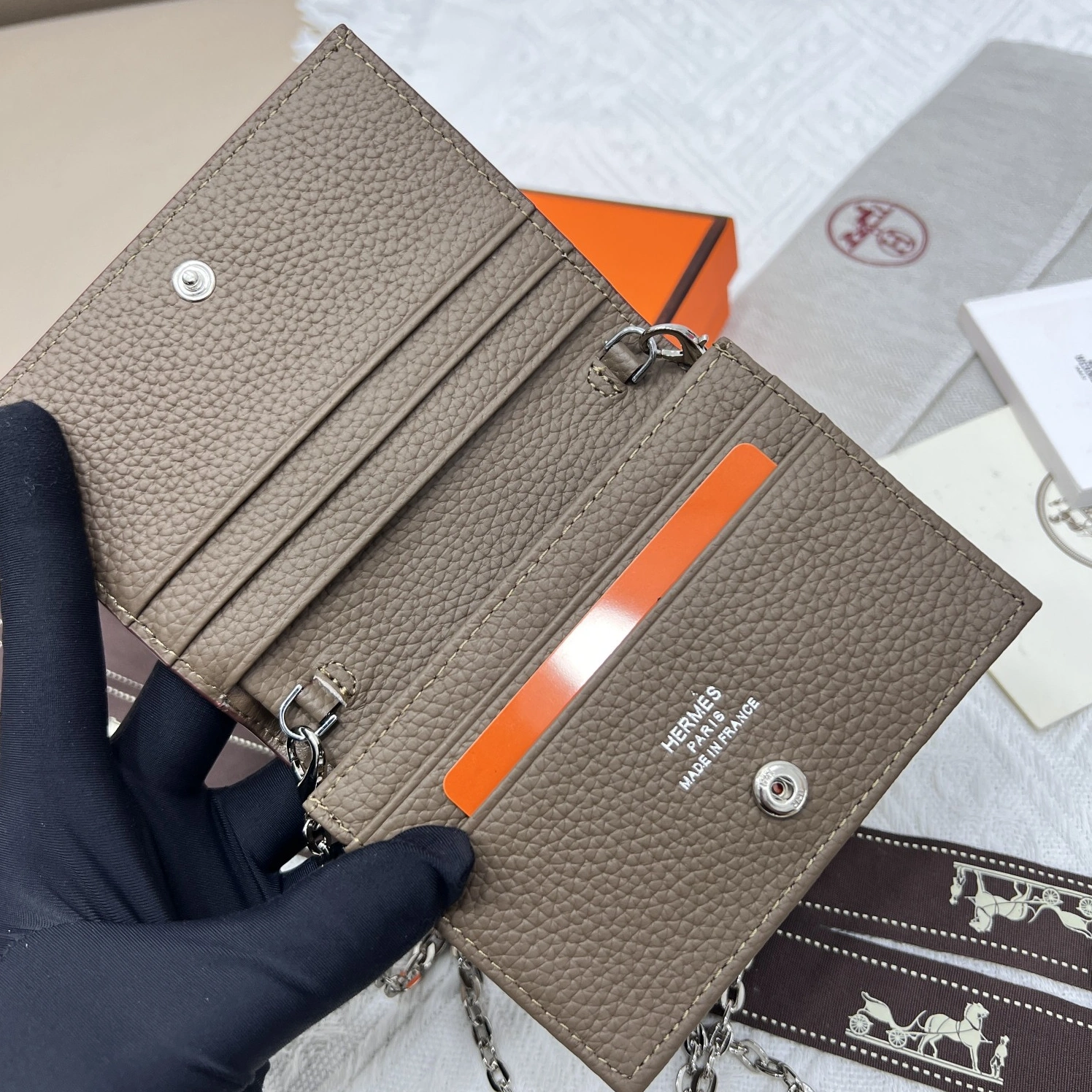 Hermes AAA Quality Wallets Breathable 7854 - Image 5