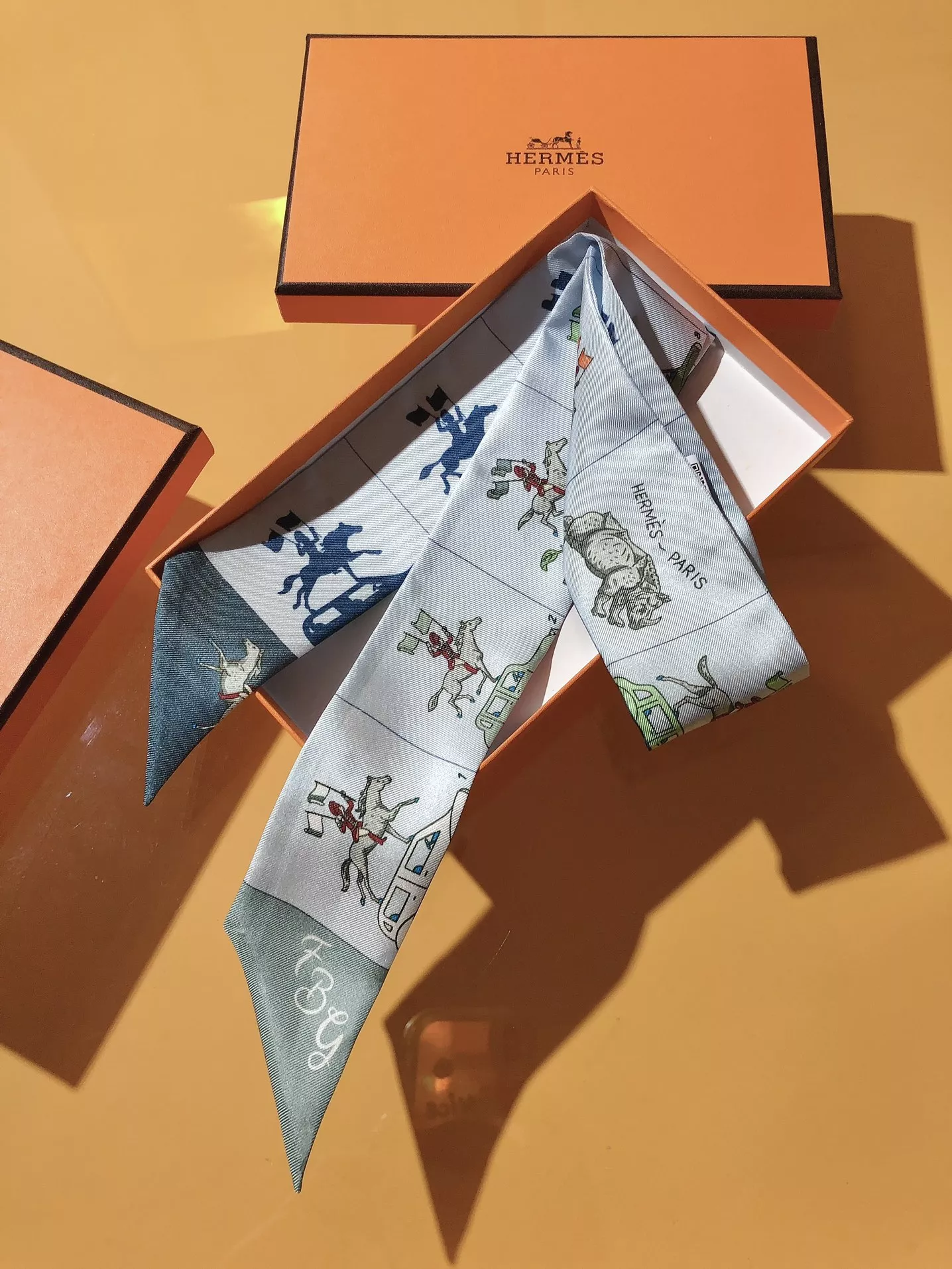 Hermes Silk Scarf AllSeason 7345