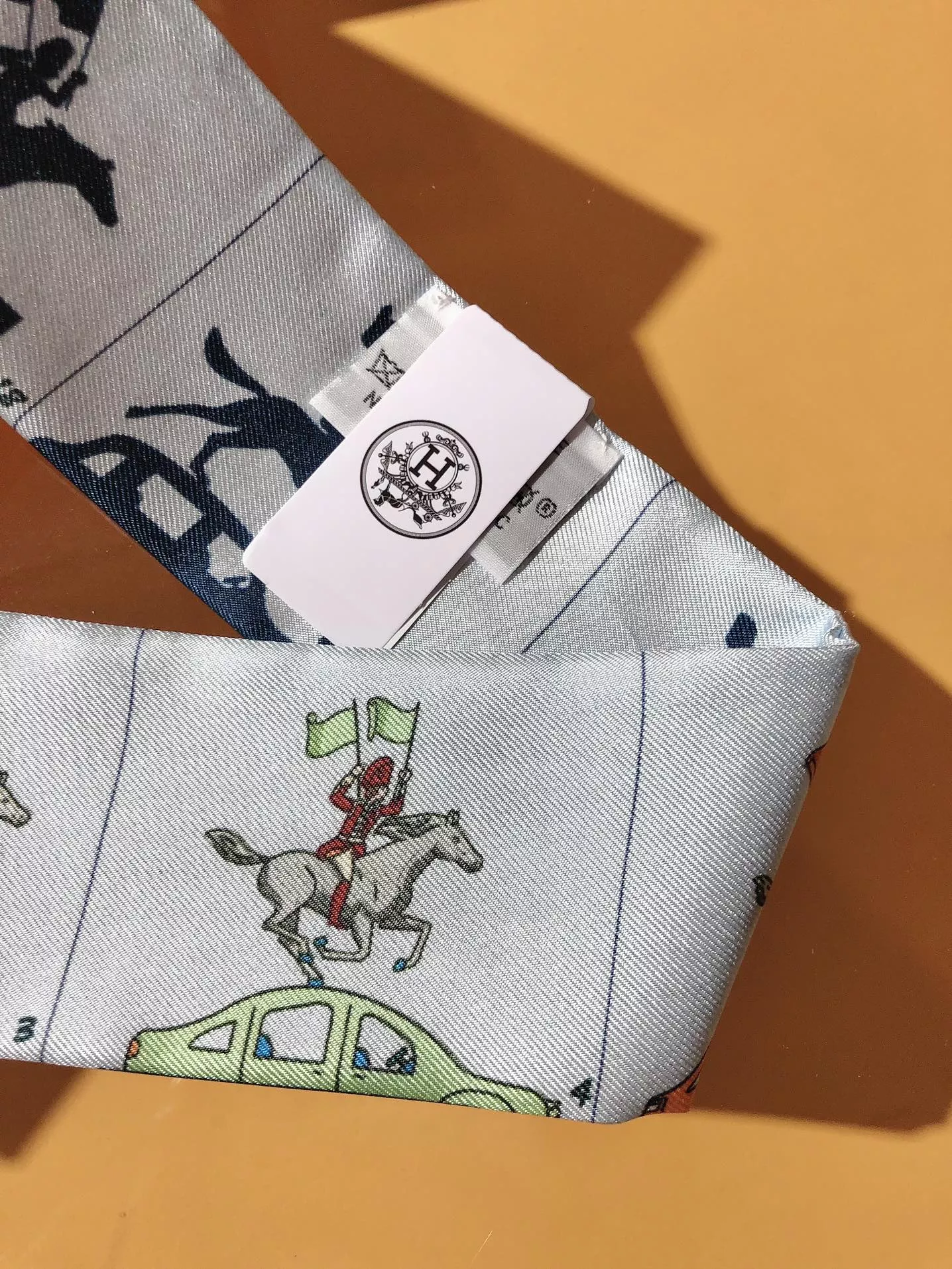 Hermes Silk Scarf AllSeason 7345 - Image 3