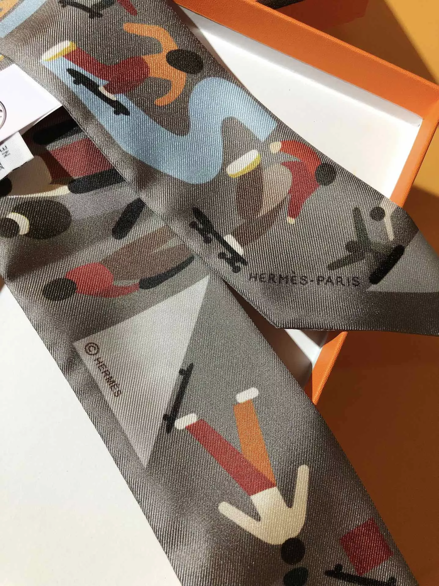 Hermes Silk Scarf Cozy 8363 - Image 4