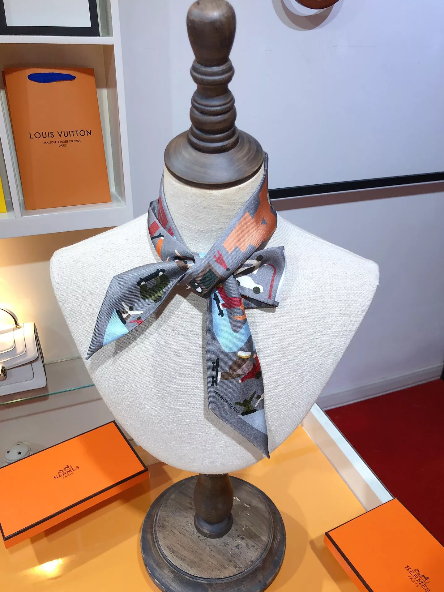 Hermes Silk Scarf Cozy 8363 - Image 6