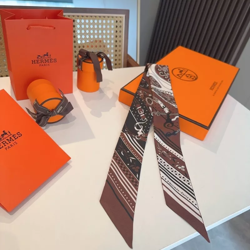 Hermes Silk Scarf Modern 348 - Image 3