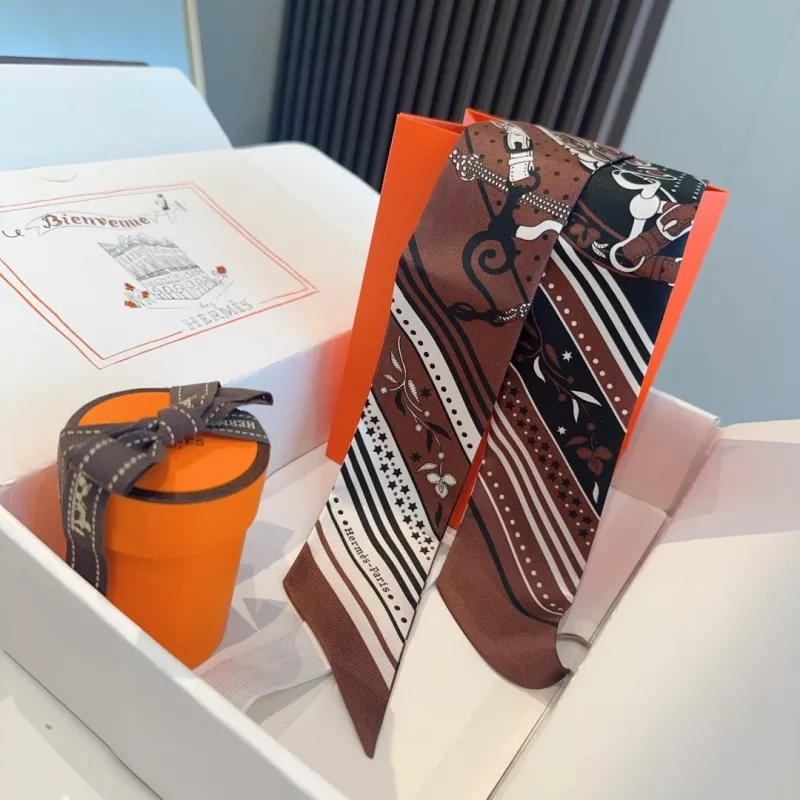 Hermes Silk Scarf Modern 348 - Image 5