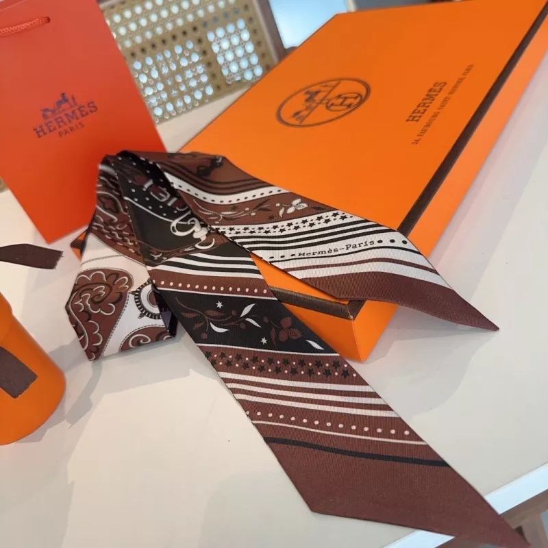 Hermes Silk Scarf Modern 348 - Image 6