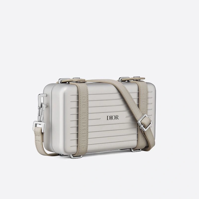 HighQuality 4747 Dior x Rimowa Personal Clutch Aluminum Silver - Image 3