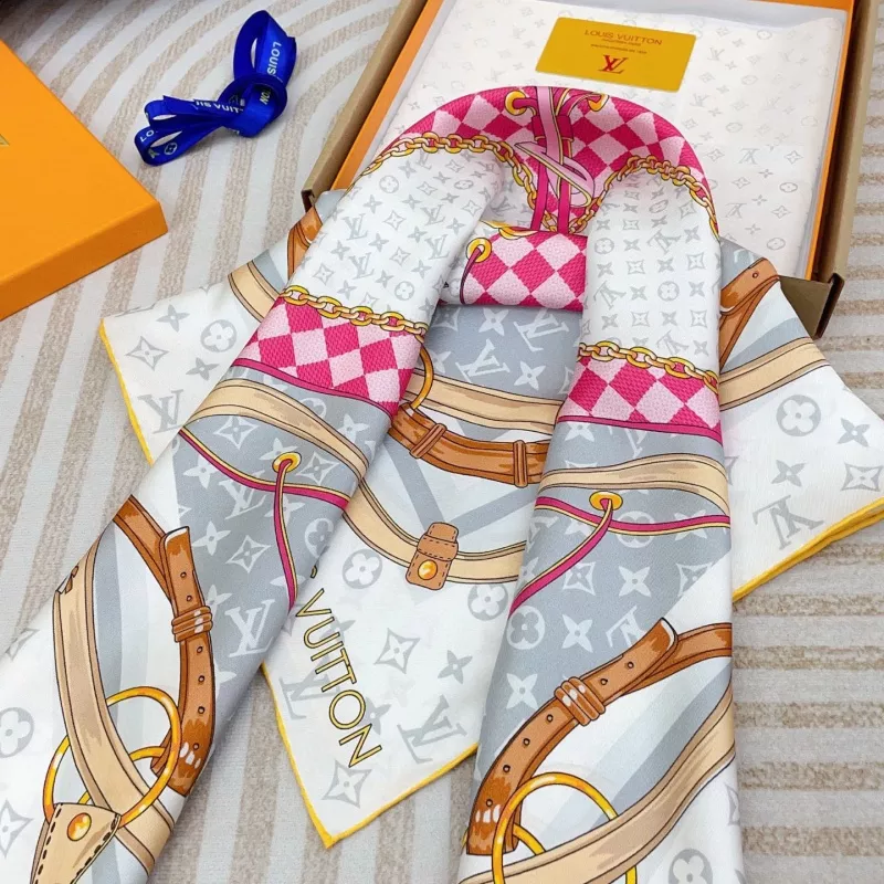 Lightweight 7880 Louis Vuitton Silk Squares - Image 3