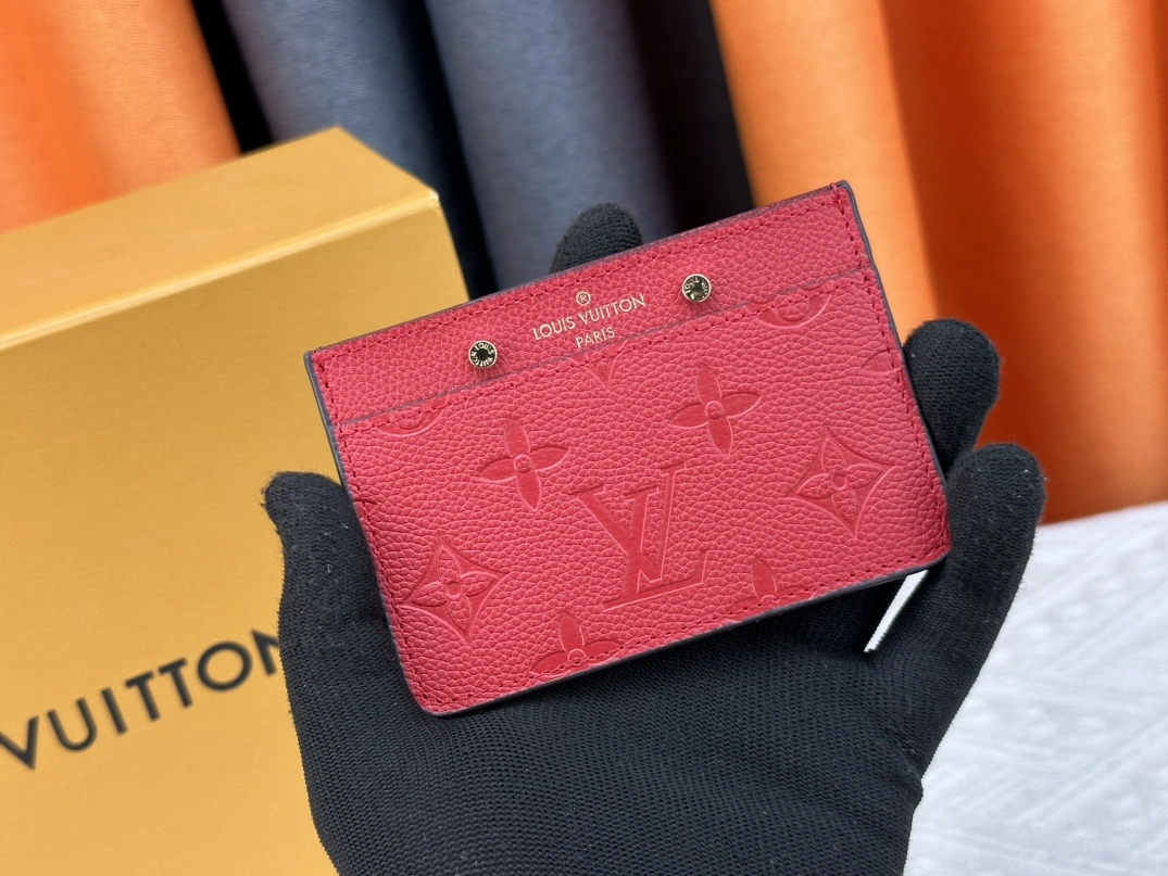 Louis Vuitton LV Card Case For Women Compact 9162