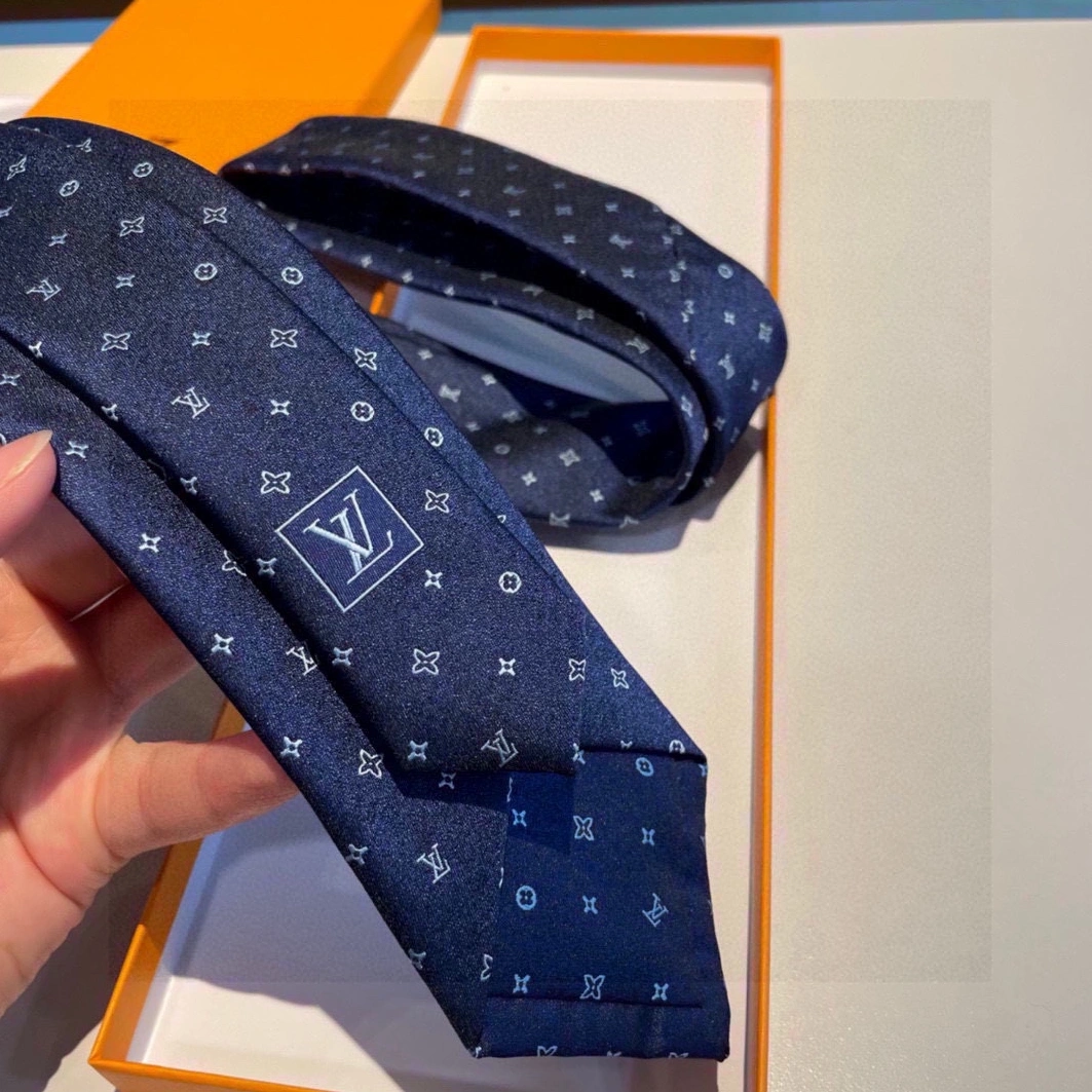 Louis Vuitton LV Necktie For Men Popular 8705 - Image 5