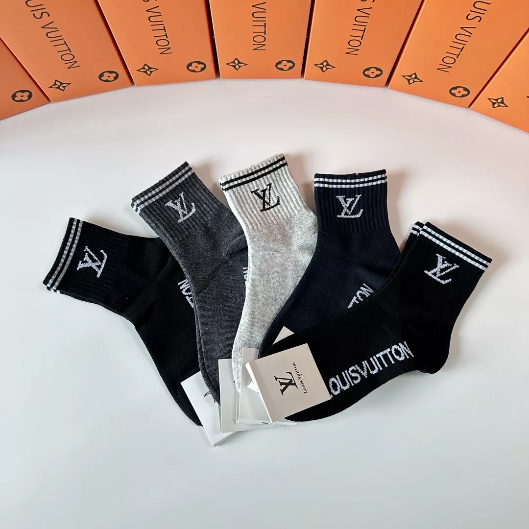 Louis Vuitton LV Socks Minimalist 5752 - Image 5
