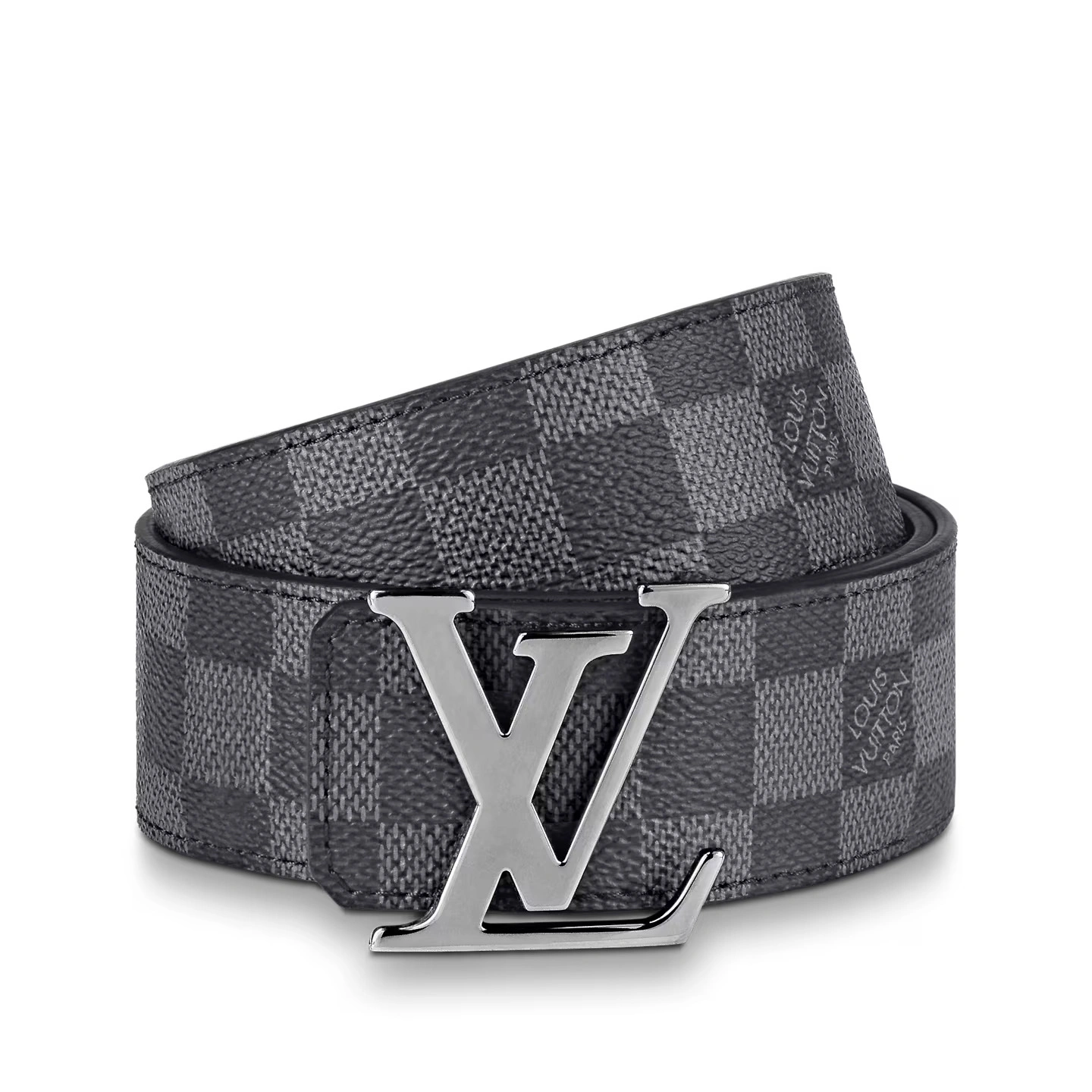 Louis Vuitton M0213U Graphite LV Initiales 40mm Reversible Belt - Image 3