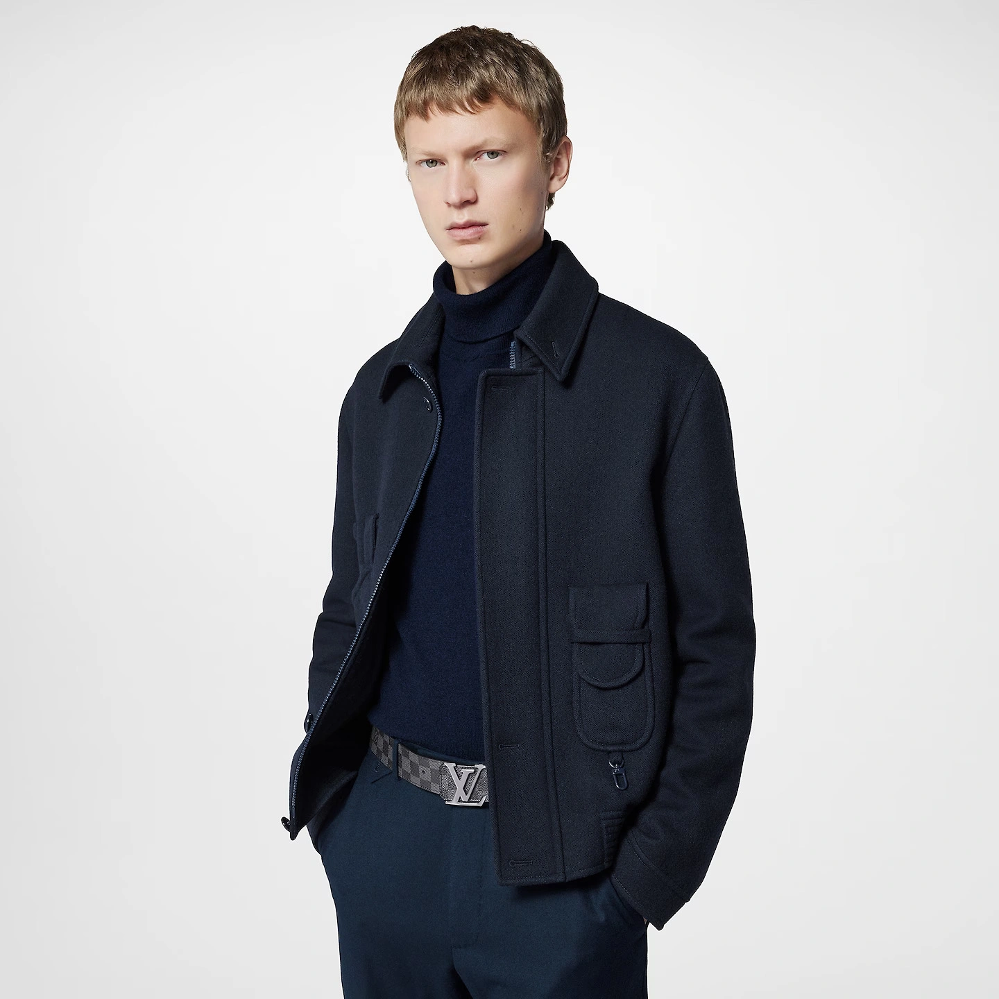 Louis Vuitton M0213U Graphite LV Initiales 40mm Reversible Belt - Image 5