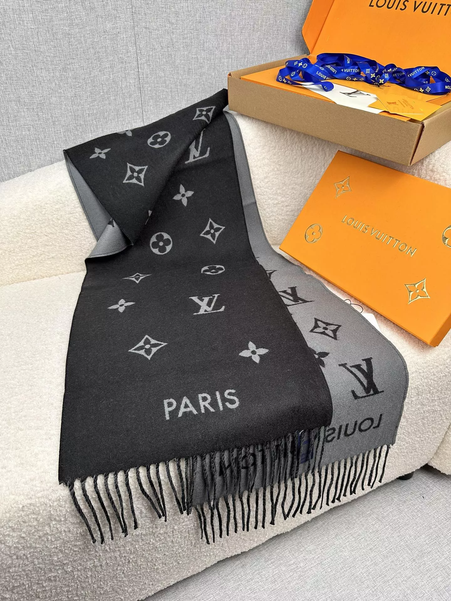 Louis Vuitton Scarf For Unisex Trendsetting 8064 - Image 6