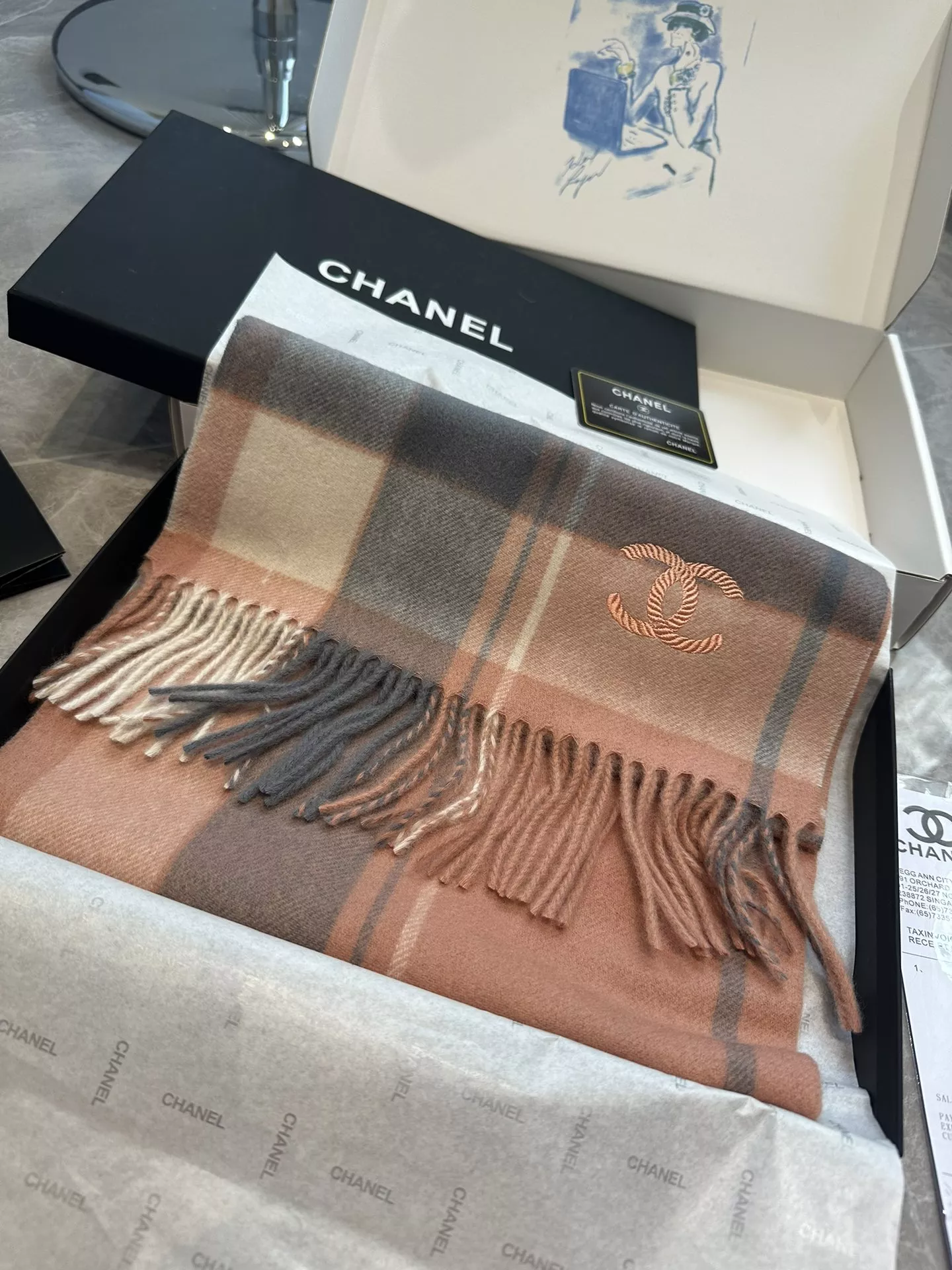 Popular 1492 Chanel Scarves For Women