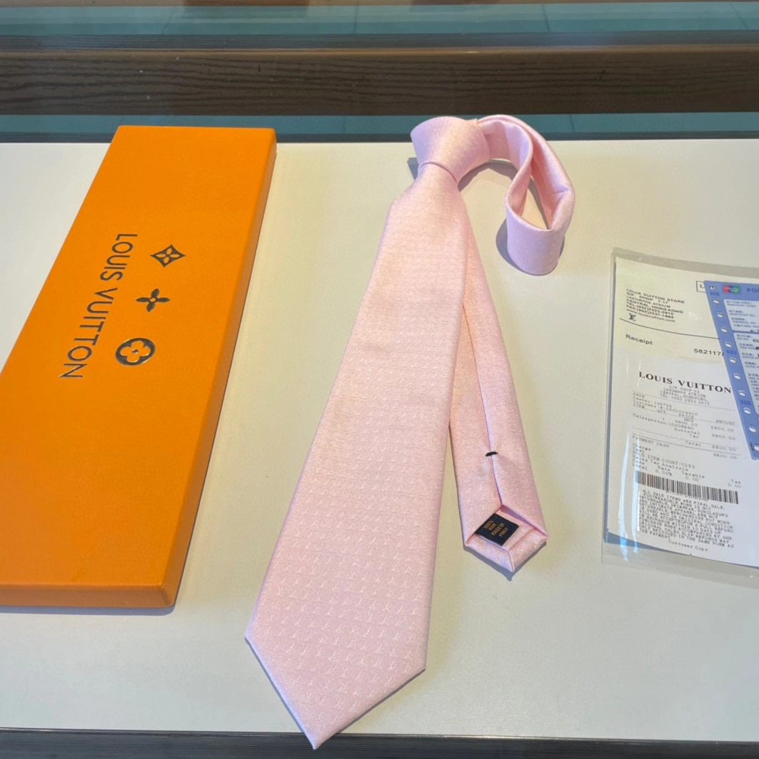 Practical 9460 Louis Vuitton LV Necktie For Men - Image 7