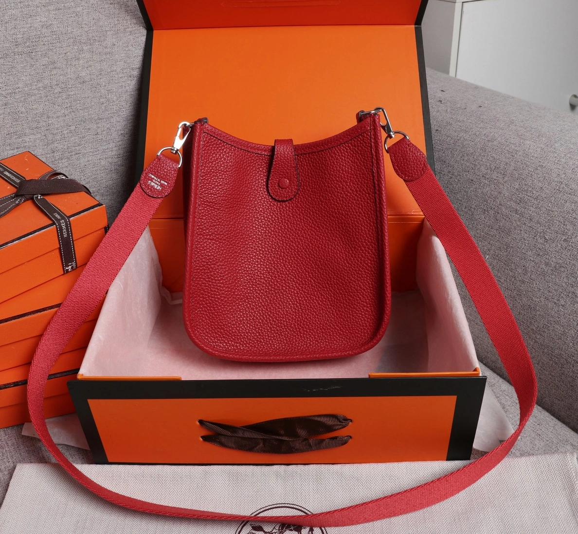 Refined 1342 Hermes AAA Quality Messenger Bags For Women - Image 4