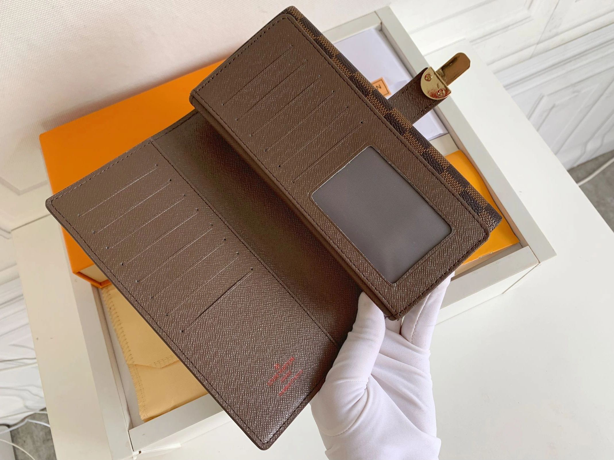 Refined 6128 Louis Vuitton LV Card Case For Women - Image 4