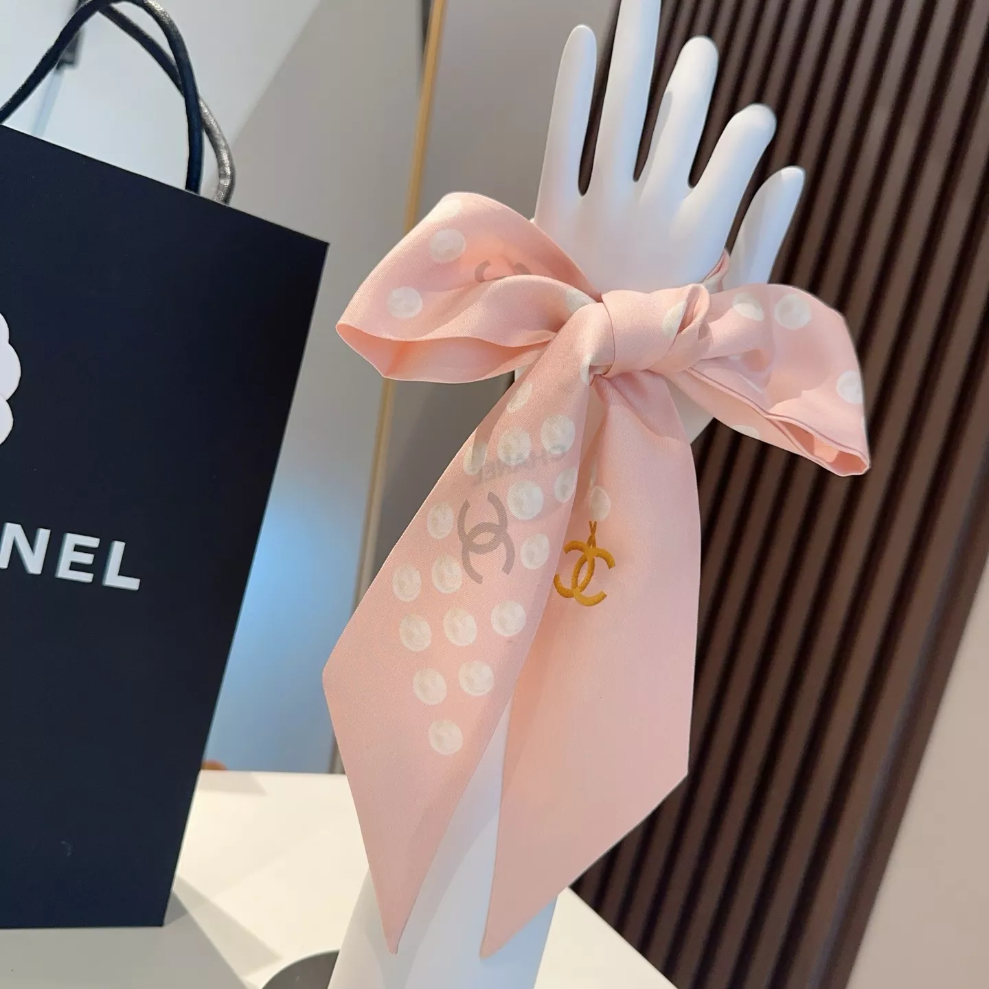 Refined 9856 Chanel Silk Scarf