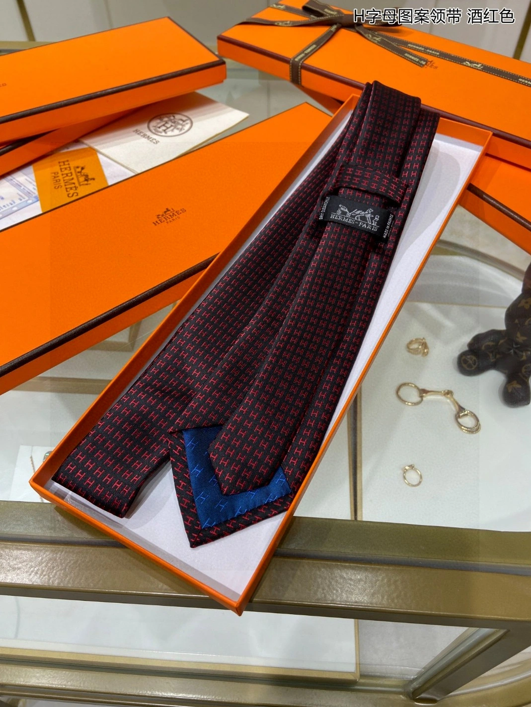 SmartChoice 8849 Hermes Necktie - Image 3