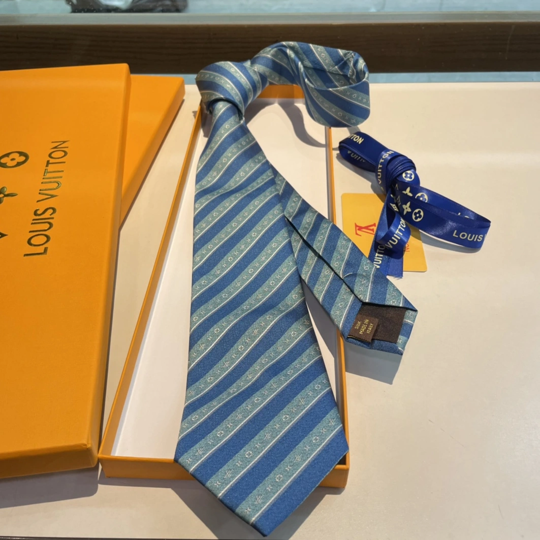Sophisticated 8889 Louis Vuitton LV Necktie For Men