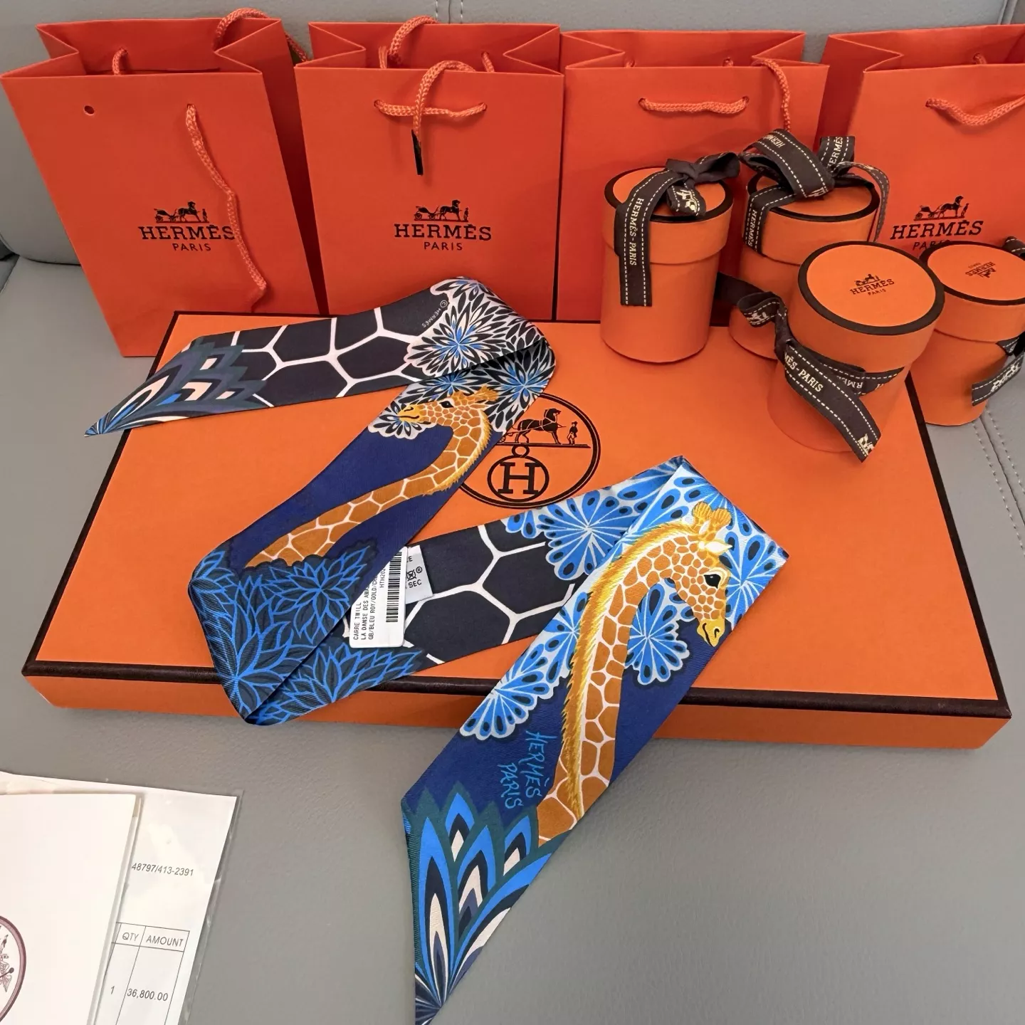 Trendsetting 6583 Hermes Silk Scarf