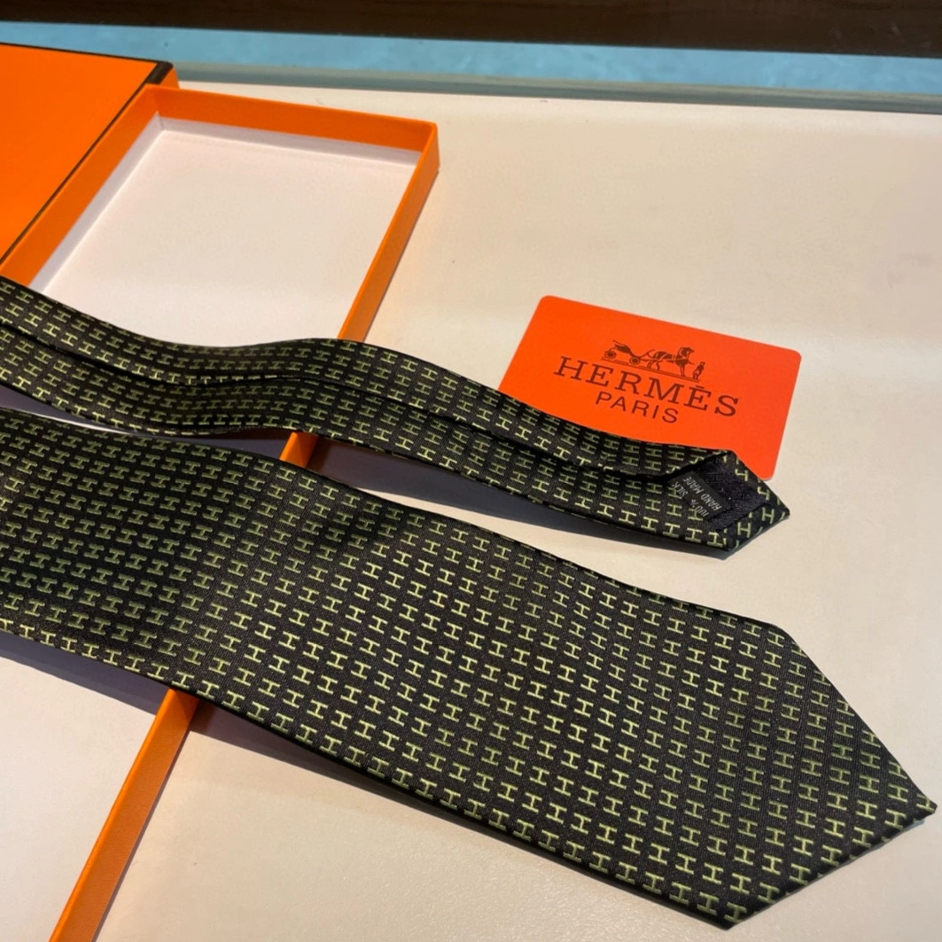 Trendy 1753 Hermes Necktie For Men - Image 6