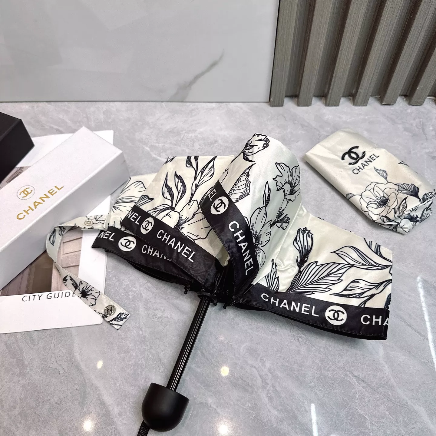 Unique 7734 Chanel Umbrellas - Image 4