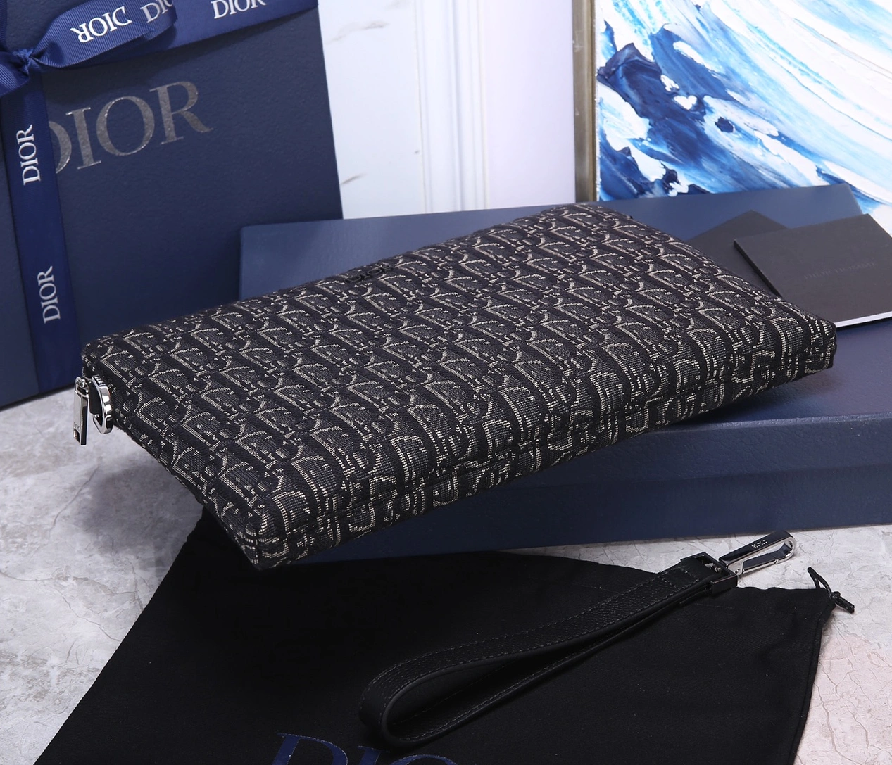 Unique 9117 Christian Dior AAA Man Wallets - Image 3