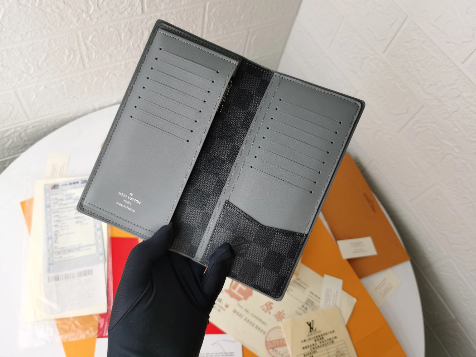 Versatile 4132 Louis Vuitton LV Card Case For Unisex - Image 5