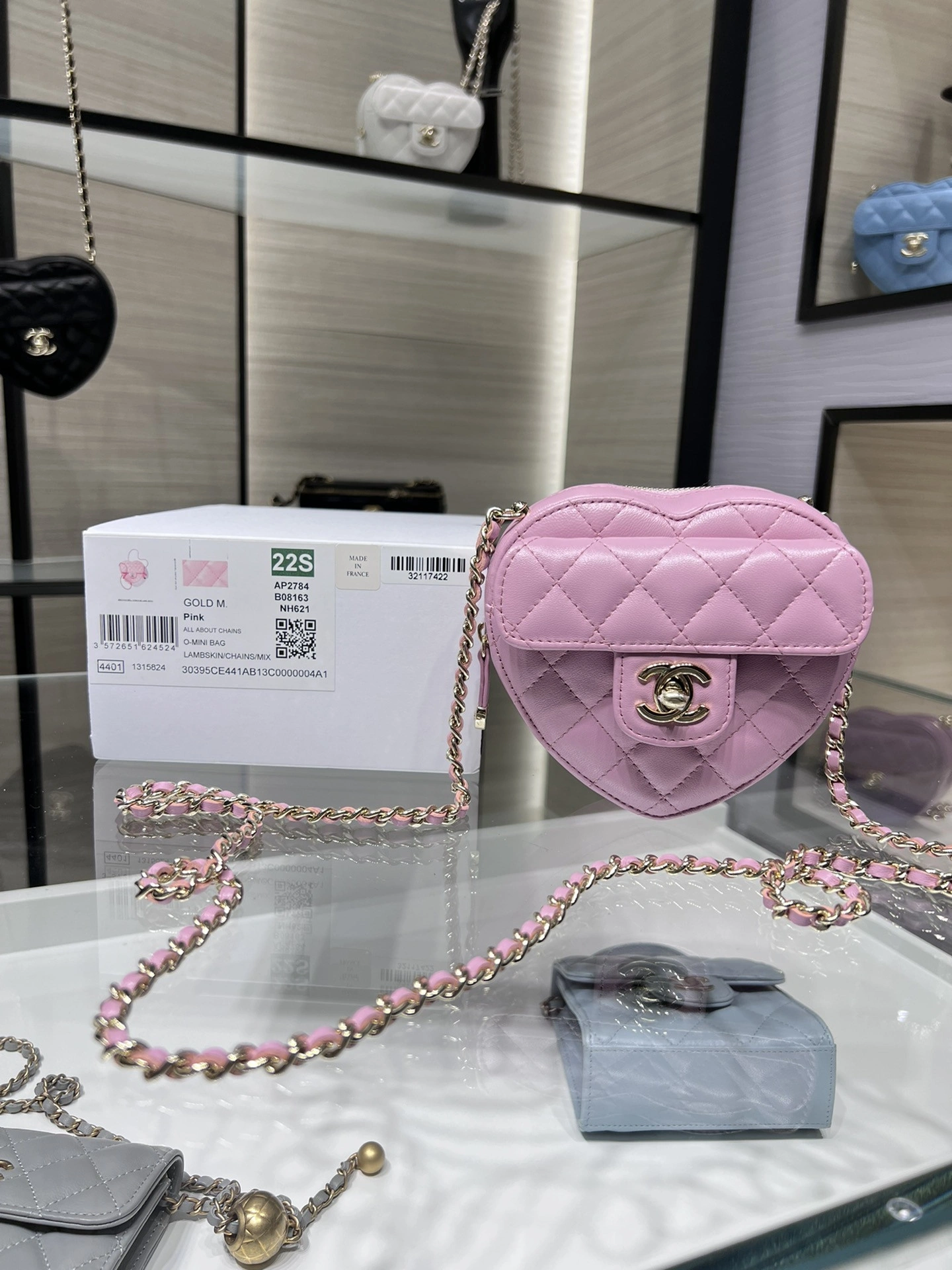 StreetReady CHANEL HEART CHANELUTCH WITH CHAIN 1784 - Image 10
