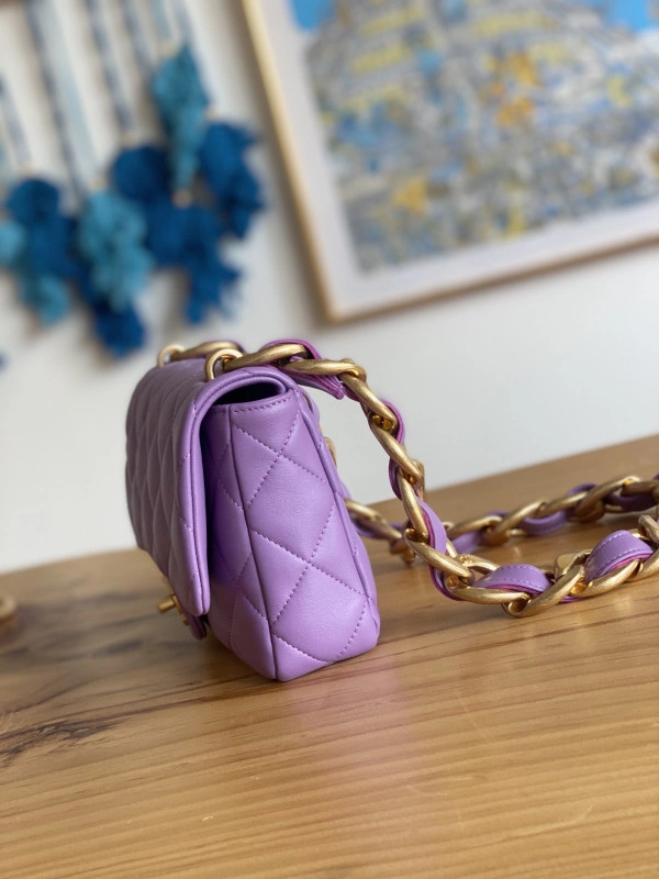 CHANEL SMALL FLAP BAG Comfortable 493 - Image 10