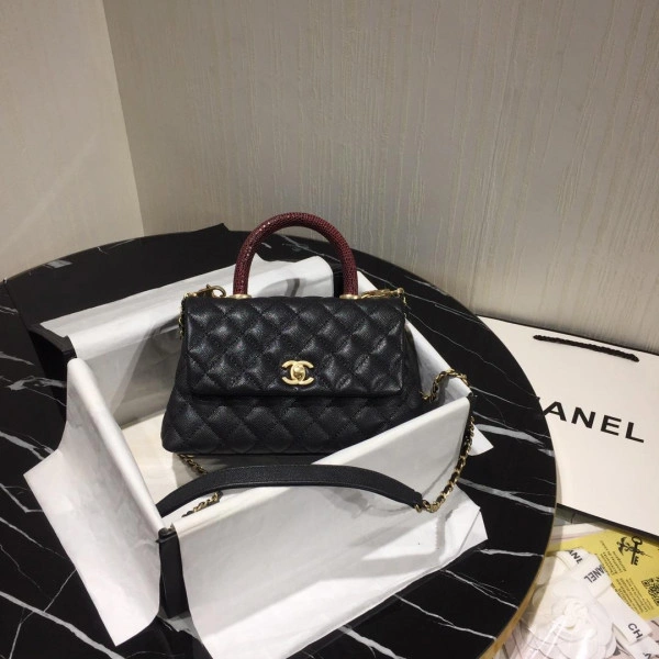 Affordable CHANEL Coco Handle Bag 1110 - Image 10