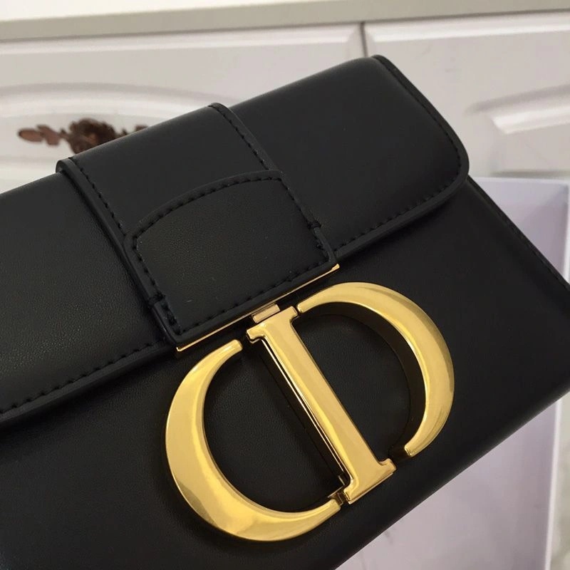 Dior 30 Montaigne Box Bag Calfskin Black - Image 5